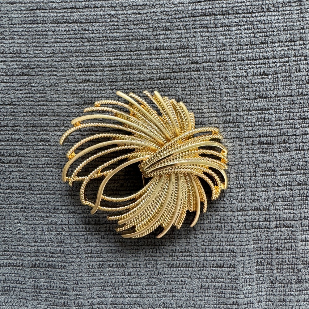 Golden Vintage Brooch